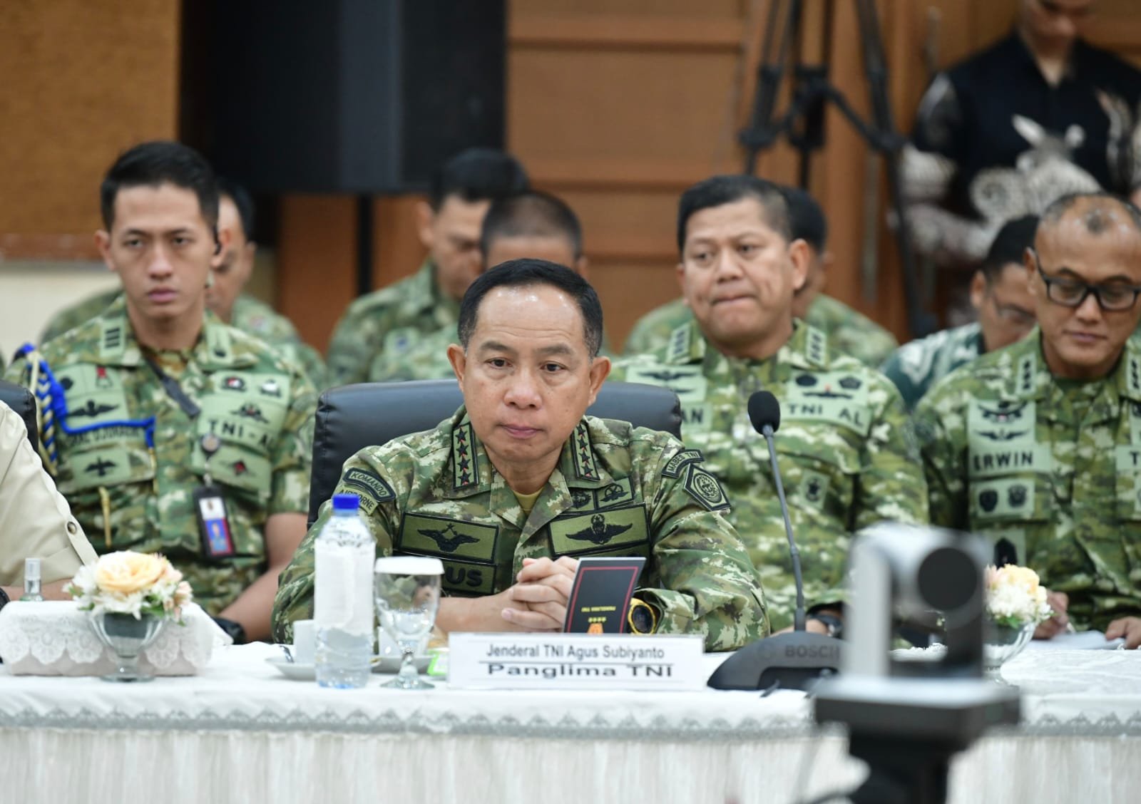 Panglima TNI Dampingi Menhan RI Hadiri Entry Meeting Pemeriksaan Keuangan di BPK RI Panglima TNI Dampingi Menhan RI Hadiri Entry Meeting Pemeriksaan Keuangan di BPK RI