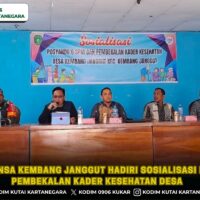 Babinsa Kembang Janggut Hadiri Sosialisasi dan Pembekalan Kader Kesehatan Desa