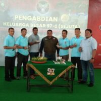 Acara Reuni 29 Tahun Pengabdian Prajurit Angkatan 97-01 ( Sejuta ) Wilayah Korem 091/ASN untuk NKRI