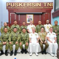Asops Panglima TNI Terima Courtesy Call Kepala Operasi Gabungan Australia