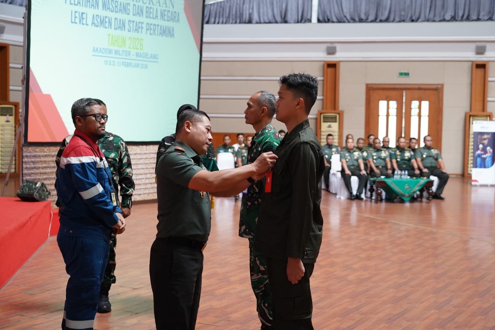 Wagub Akmil Buka Pelatihan Wasbang dan Bela Negara Pertamina Tahun 2026