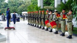 Perkuat Diplomasi Militer, Panglima TNI Bersama Menhan RI Terima Courtesy Call Kasau Pakistan