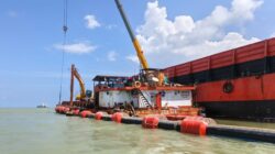 Satgas Kuala TNI-Jhonlin Bergerak Cepat, Atasi Sedimentasi Muara Kuala Penaga