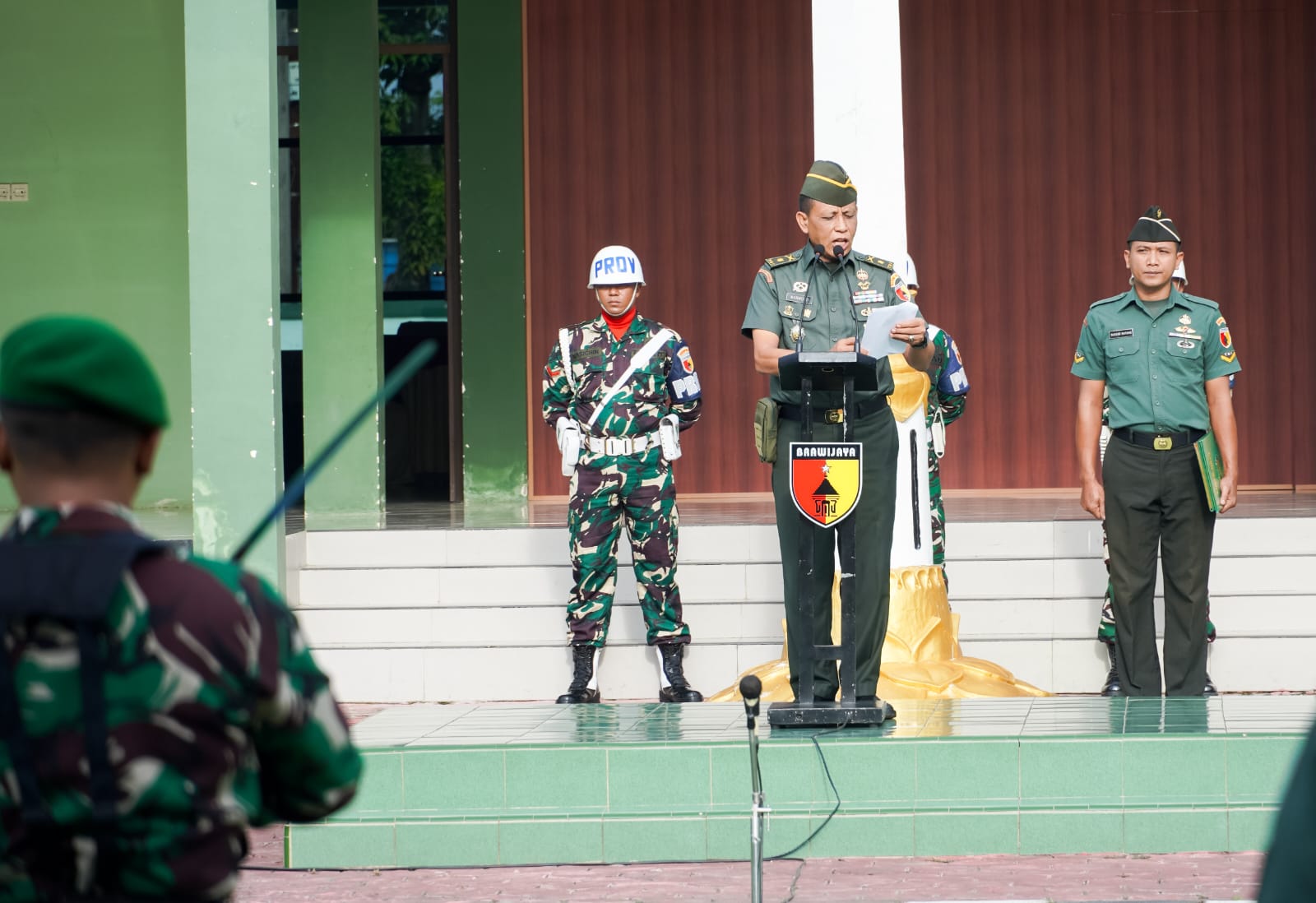 Gelar Upacara Bendera, Kodim Bojonegoro Perkuat Disiplin dan Nasionalisme
