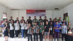 Penyuluhan KB, Kesehatan dan Pencegahan Stunting Warnai Kegiatan TMMD di Kampung Linggang Amer