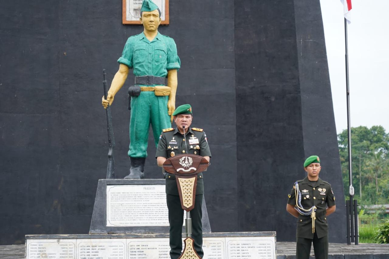 Gubernur Akmil Pimpin Upacara Peringatan ke-77 Pertempuran Plataran di Yogyakarta