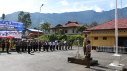 Kodim 1714/PJ Berpartisipasi Dalam Apel Gelar Pasukan Operasi Keselamatan Noken 2026 di Polres/PJ