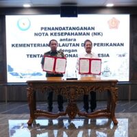 Mabes TNI dan Kementerian Kelautan dan Perikanan Teken MoU Sektor Kelautan dan Perikanan