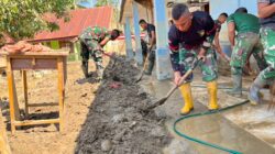 TNI AD Terjun Langsung Pulihkan Sekolah Terdampak Bencana di Aceh Tengah