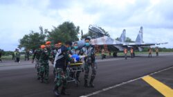 Lanud Sultan Hasanuddin Gelar Latihan Kesiagaan I TA 2026, Uji Kesiapan Personel dan Sistem Penanggulangan Kontinjensi