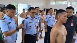 Casis Bintara PK TNI AU A-57 Lanud Sultan Hasanuddin Jalani Sidang Pantukhirda