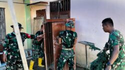 Satgas Kodam I/BB Pulihkan Sekolah Terdampak Banjir di Tapsel, Siswa Kembali Belajar Normal