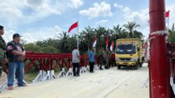 TNI Rampungkan Jembatan Bailey Alue Leuhob Aceh Utara, Akses Tiga Kecamatan Kembali Terhubung