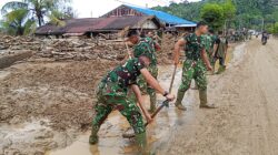 TNI Bergerak Cepat Pulihkan Akses dan Infrastruktur Pasca Banjir Bandang Susulan di Sumut