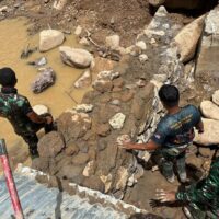 TNI AD Percepat Pembangunan Jembatan Aramco di Bener Meriah, Pulihkan Akses dan Bantu Ekonomi Warga