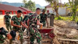 TNI AD Pulihkan Sekolah Terdampak Bencana di Tapanuli Tengah, Siswa Kembali Belajar dengan Aman