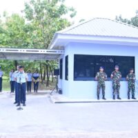 Bangun Lingkungan Aman, Nyaman dan Tentram, Danlanud Sultan Hasanuddin Resmikan Pos Pengamanan Komplek Catalina