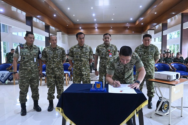 Komandan Lanud Sultan Hasanuddin Tegaskan Komitmen Reformasi Birokrasi melalui Pembangunan ZI