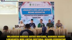 Wujudkan Sinergi Antar Instansi, Babinsa Hadiri Lokakarya Mini Lintas Sektoral Bidang Kesehatan