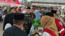 Kodim Bojonegoro Gelar Baksos, dan Bazar Murah dilokasi KDKMP Pungpungan Kalitidu