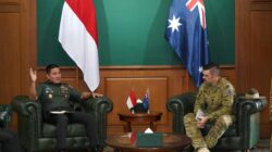 Gubernur Akademi Militer Terima Courtesy Call Atase Darat Australia