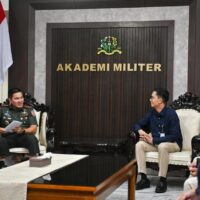 Gubernur Akademi Militer Terima Audiensi Dirut PT LEN Industri (Persero)