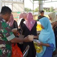 Melalui Koramil Jajarannya, Kodim Bojonegoro Kembali Gelar Bazar Ramadhan di Gerai KDKMP