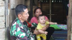 Dansatgas TMMD Kunjungi Rumah Warga Penerima Bantuan RTLH di Linggang Amer