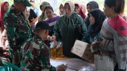 Bazar Ramadhan Kodim Bojonegoro di Sumodikaran Ludes Diserbu Warga