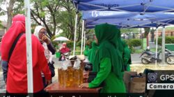 TNI dan Persit di Bojonegoro Gelar Bazar Murah dan Berbagi Takjil Ramadan di Desa Campurejo