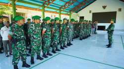 Pastikan Personel Aman dan Tepat Waktu, Kasdim 1505/Tidore Pimpin Apel Kembali dan Pemberangkatan Cuti Lebaran