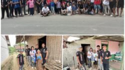 Ratusan Takjil Dibagikan Laskar Ronggolawe Nusantara kepada Warga Desa Klumpit