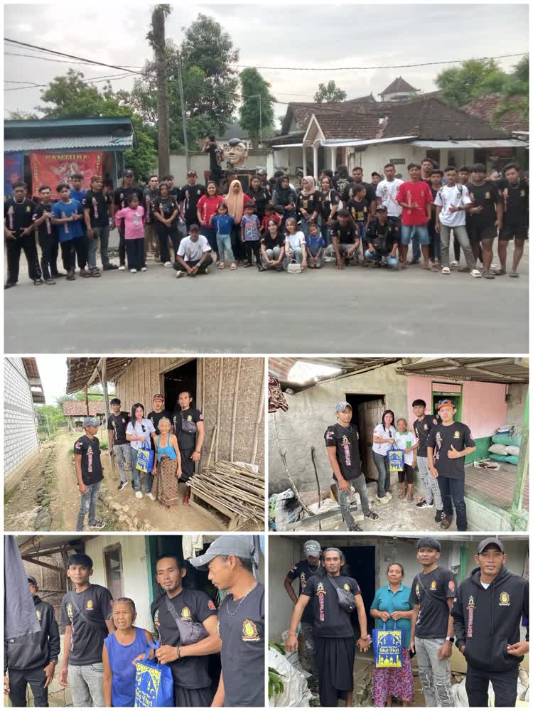 Ratusan Takjil Dibagikan Laskar Ronggolawe Nusantara kepada Warga Desa Klumpit