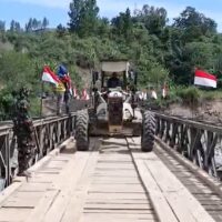 Bagian dari 218 Jembatan Nasional, TNI AD Bangun 35 Jembatan Bailey di Aceh