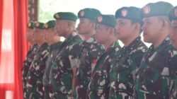 Kodim 1710/Mimika Gelar Acara Laporan Korps Kenaikan Pangkat