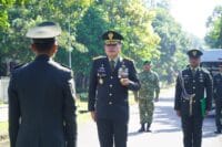 Pelepasan Jenazah Letkol Czi Yulis Wahyu Prasetyo, S.T., Dipimpin Gubernur Akmil