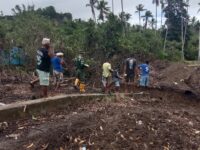 Sinergi TNI dan Masyarakat, Kodim 1505/Tidore Bangun Jembatan Garuda di Desa Gita
