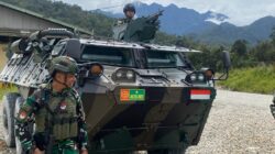 TNI Perkuat Pengamanan di PT Freeport Pasca Serangan KKB, Panser Anoa Disiagakan