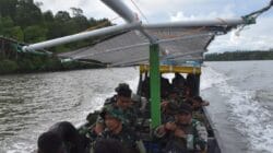 Dansatgas Tinjau Progres Pembangunan TMMD di Kampung Keakwa Pasca Pembukaan Resmi