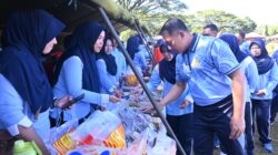 Semarakkan HUT ke-80, TNI AU Wilayah Makassar Gelar Bazar Murah