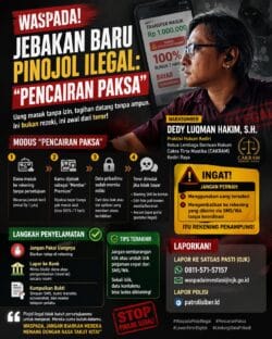 “Dari Transfer Misterius ke Teror Massal: Wajah Baru Kejahatan Pinjol Ilegal”