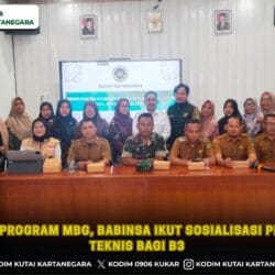 Dukung Program MBG, Babinsa Ikut Sosialisasi Petunjuk Teknis bagi B3