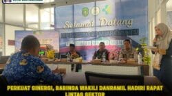 Perkuat Sinergi, Babinsa Wakili Danramil Hadiri Rapat Lintas Sektor