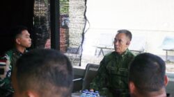 Wapangkoops TNI Habema Tinjau Kesiapsiagaan Prajurit di Pos Kotis Dekai