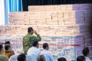 Panglima TNI Dampingi Presiden RI Pada Kegiatan Penyerahan Hasil Kerja Satgas PKH