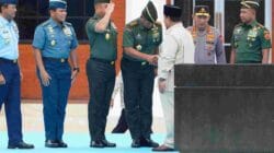 Panglima TNI Dampingi Presiden Prabowo Subianto Resmikan Museum dan Perpustakaan di Seskoad