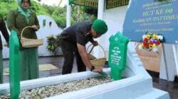 Dandim 1505/Tidore Pimpin Upacara Ziarah Rombongan HUT ke-69 Kodam XV/Pattimura
