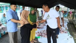Tebar Kebahagiaan di Hari Raya, Kodim 1505/Tidore Sembelih Hewan Qurban