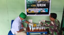 Kodim 1714/Puncak Jaya Gelar P4GN dan Tes Urin Personel Semester I TA 2026