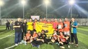 Tampil Solid Sepanjang Turnamen, Satreskrim FC dan Senkom FC Raih Trofi Juara